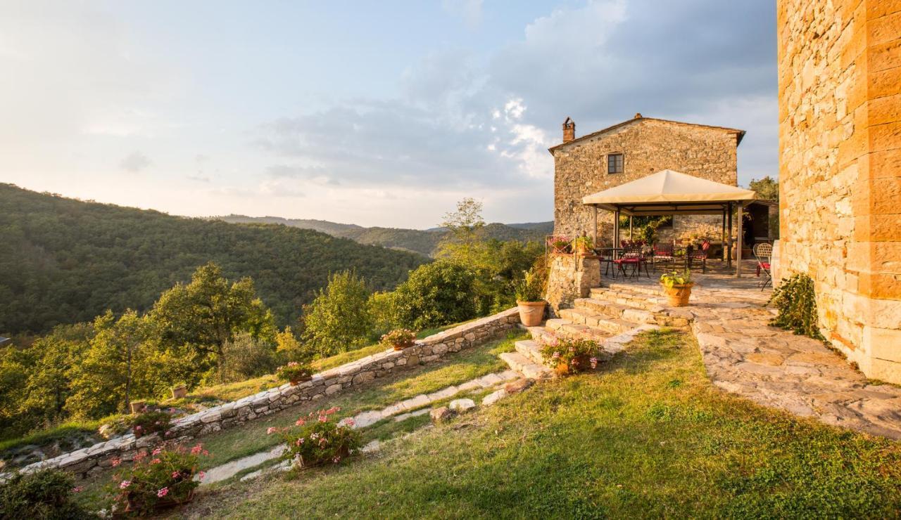 Borgo Livernano - Farmhouse With Pool Radda in Chianti Dış mekan fotoğraf